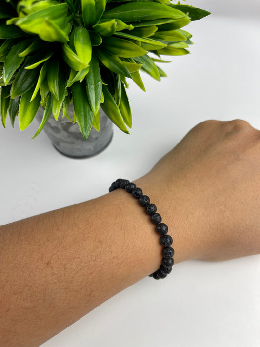 Lava Stone Crystal Bracelets - Canadian Crystal Queens