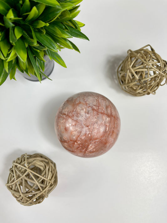 Pink Calcite Spheres - Canadian Crystal Queens