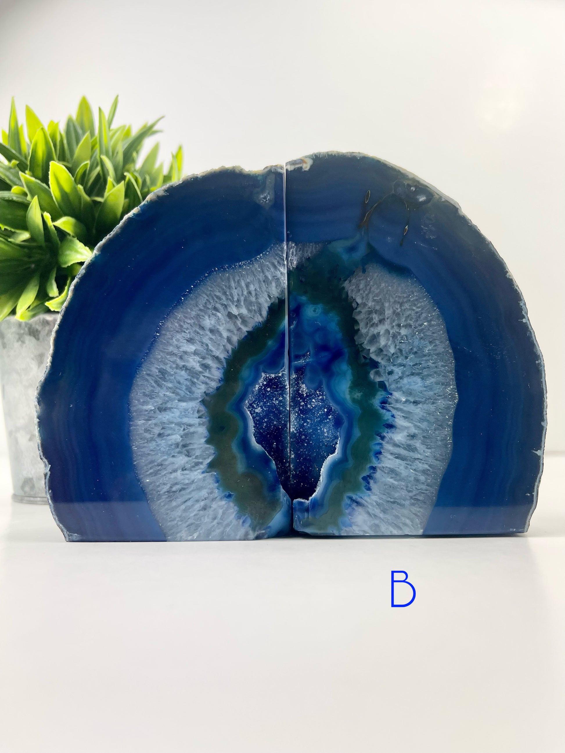 Agate Bookends Style B
