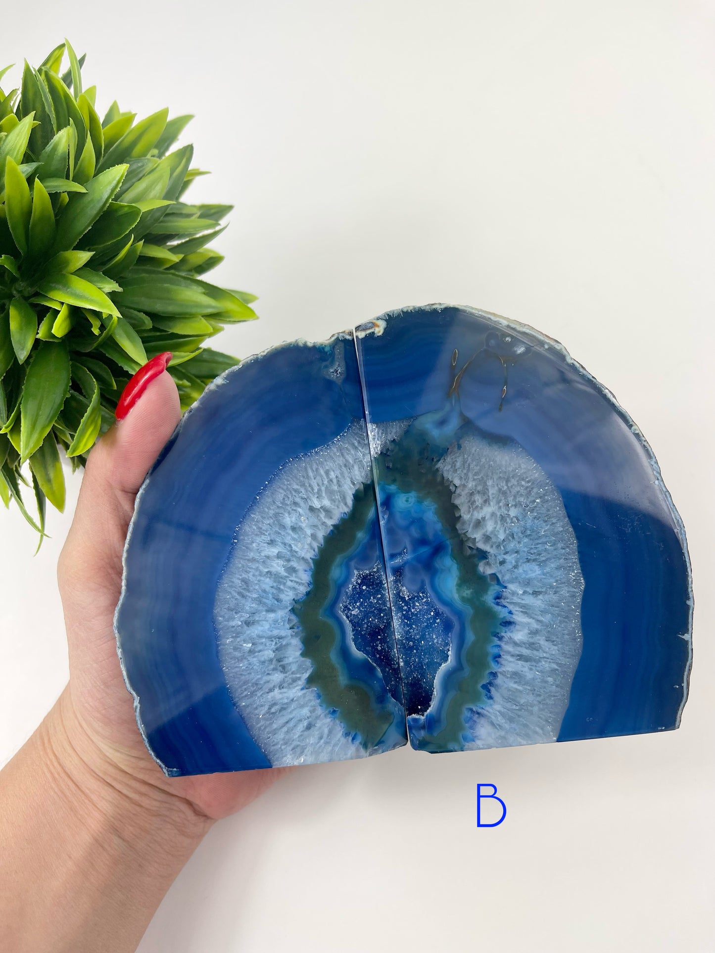 Agate Bookends Style B