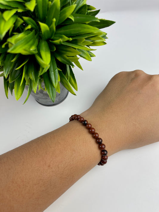 Mahogany Obsidian Bracelets
