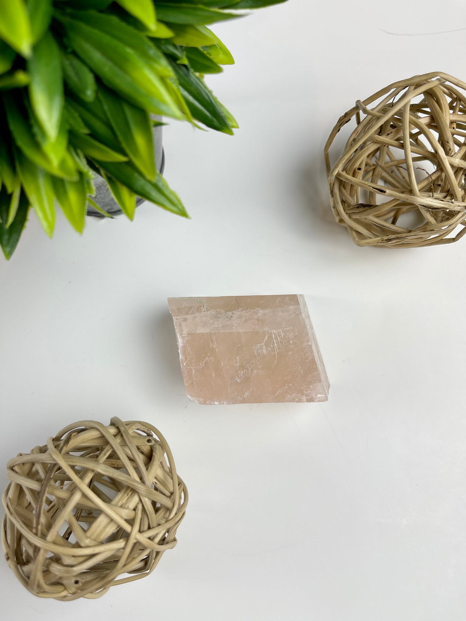 Pink Optical Calcite Specimen #3 - Canadian Crystal Queens