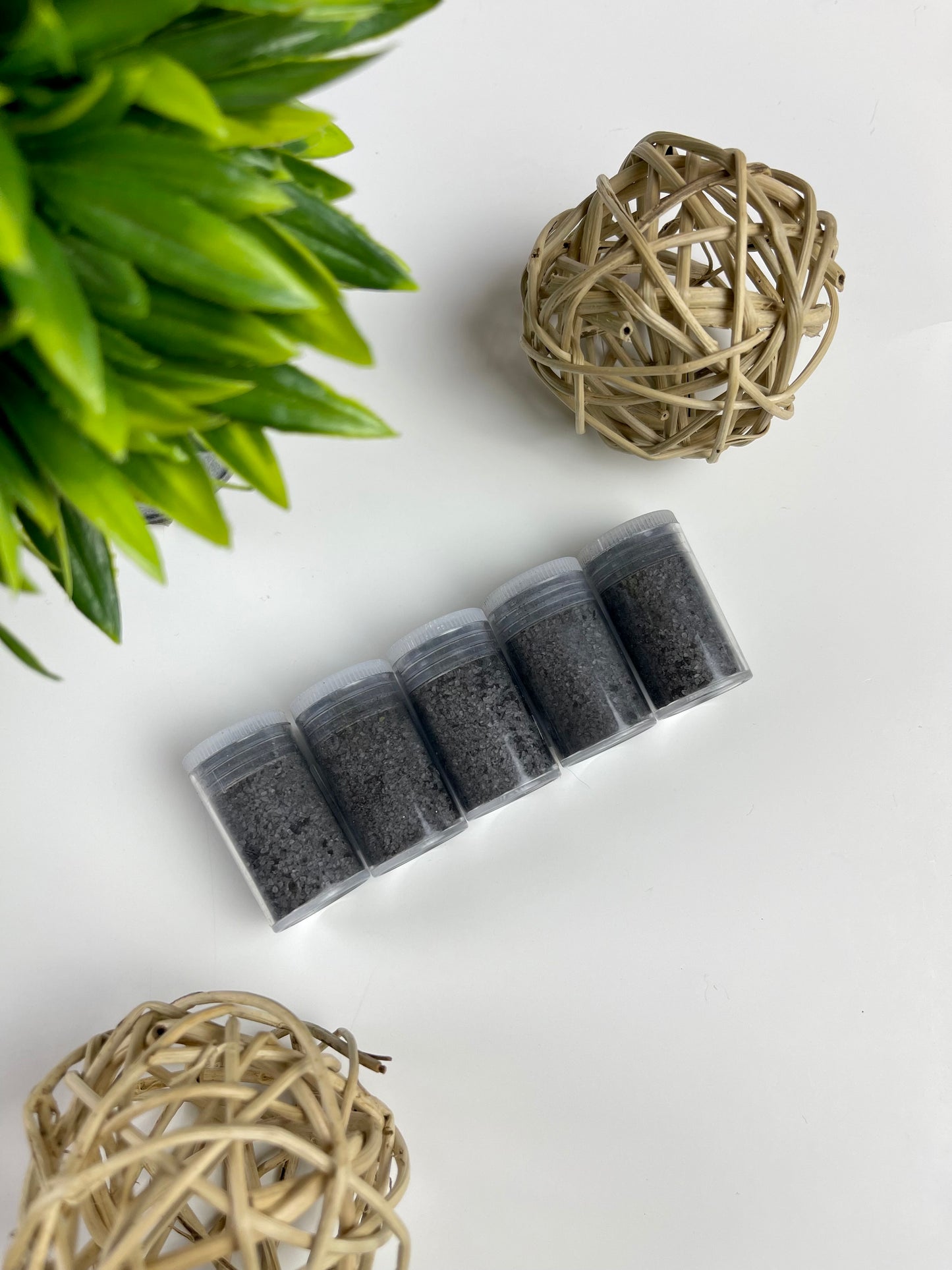 Black Salt Bottles