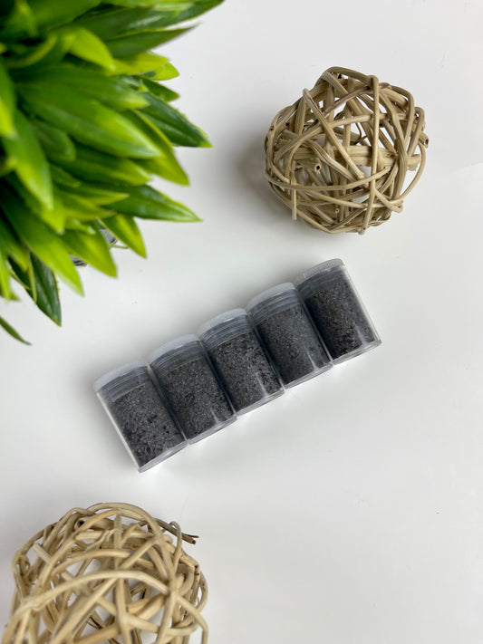 Black Salt Bottles