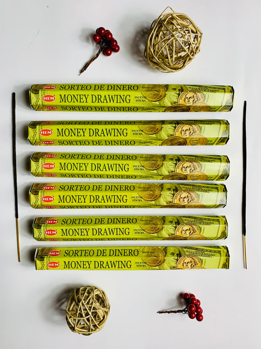 Money Drawing Incense Sticks - Canadian Crystal Queens