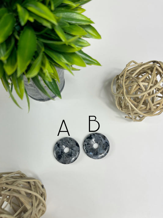 Larvikite Round Pendants