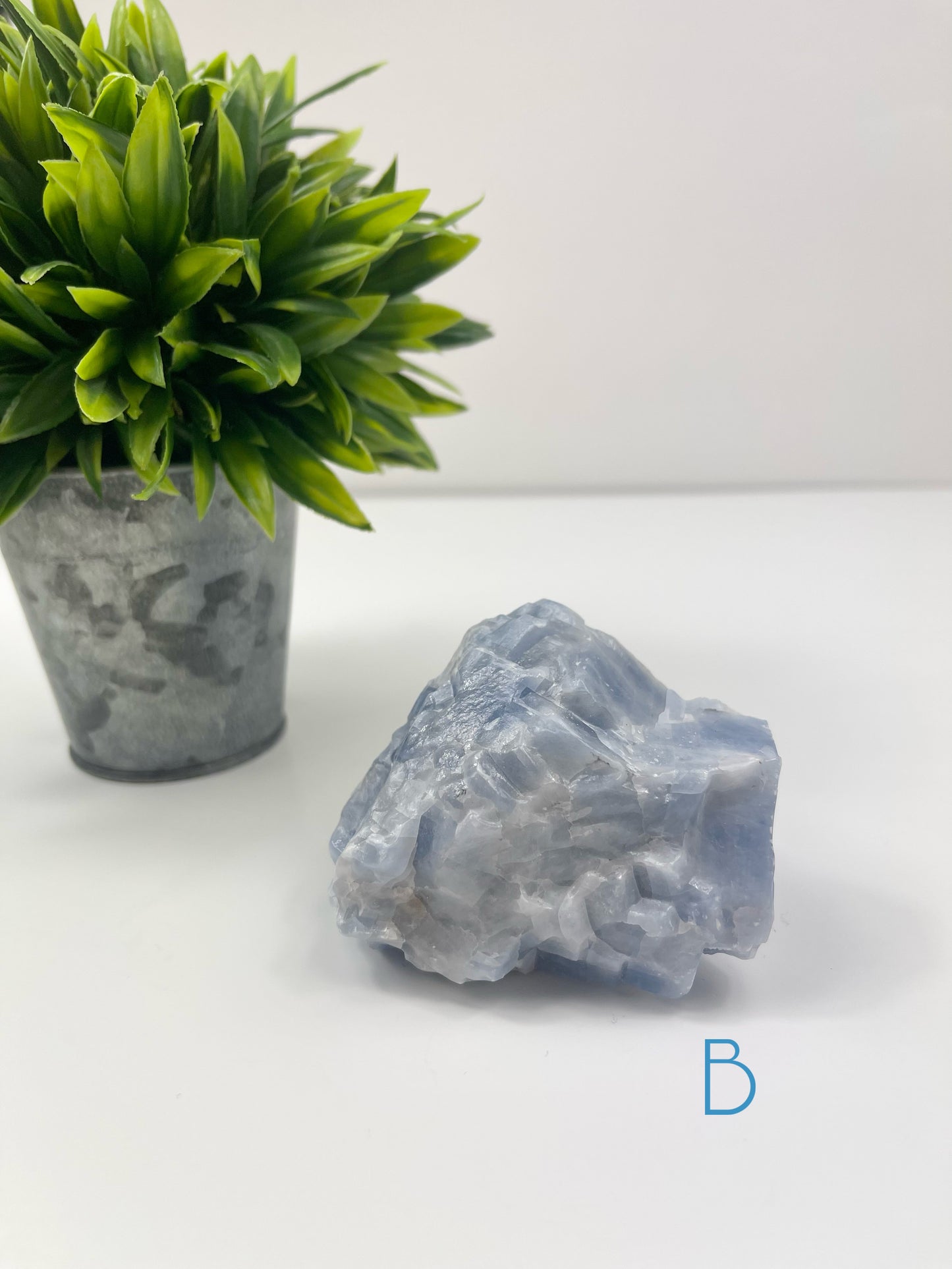 Blue Calcite Raw Specimen B