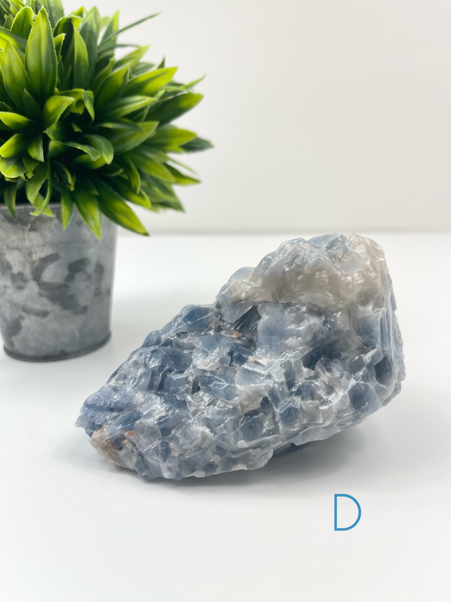 Blue Calcite Raw Specimen D