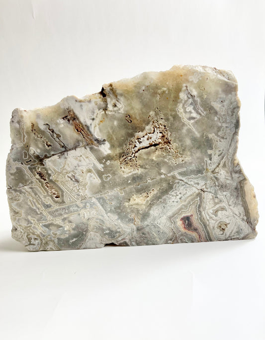 Crazy Lace Agate Polished Side