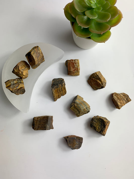 Golden Tiger's Eye Raw Pieces