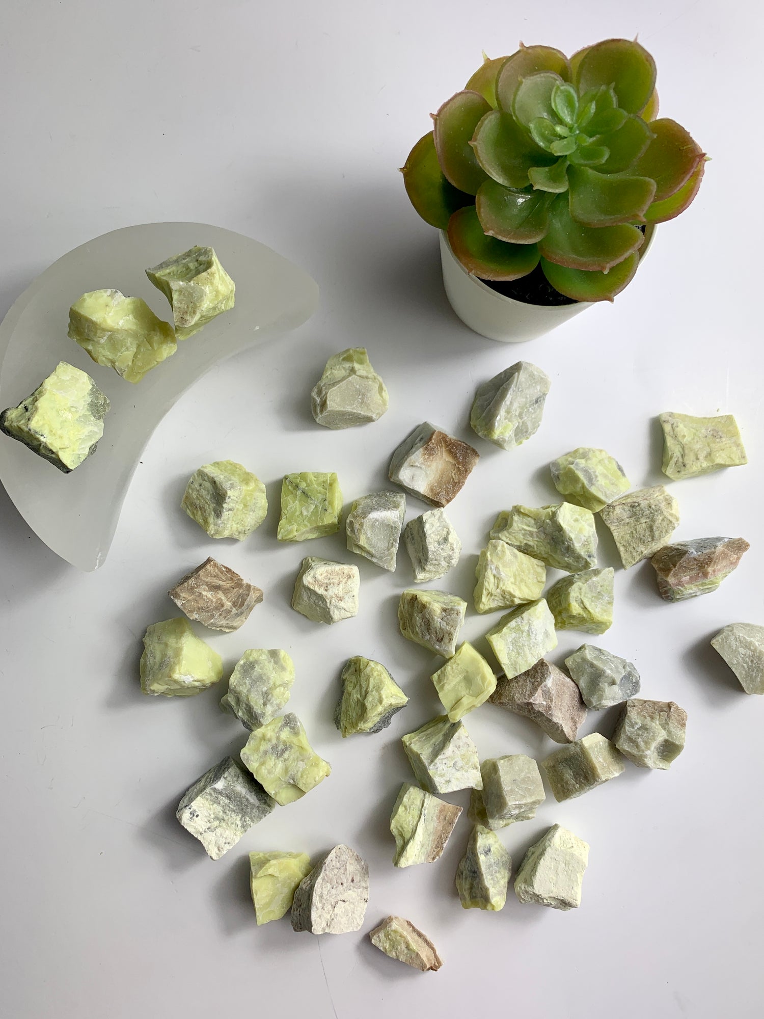 Serpentine Raw Pieces