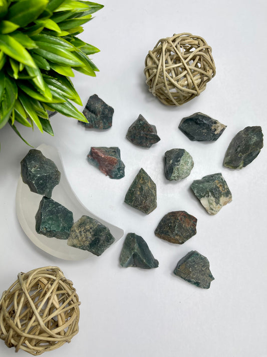 Medium Bloodstone Raw Pieces