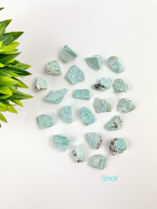 Amazonite Small Raw Pieces