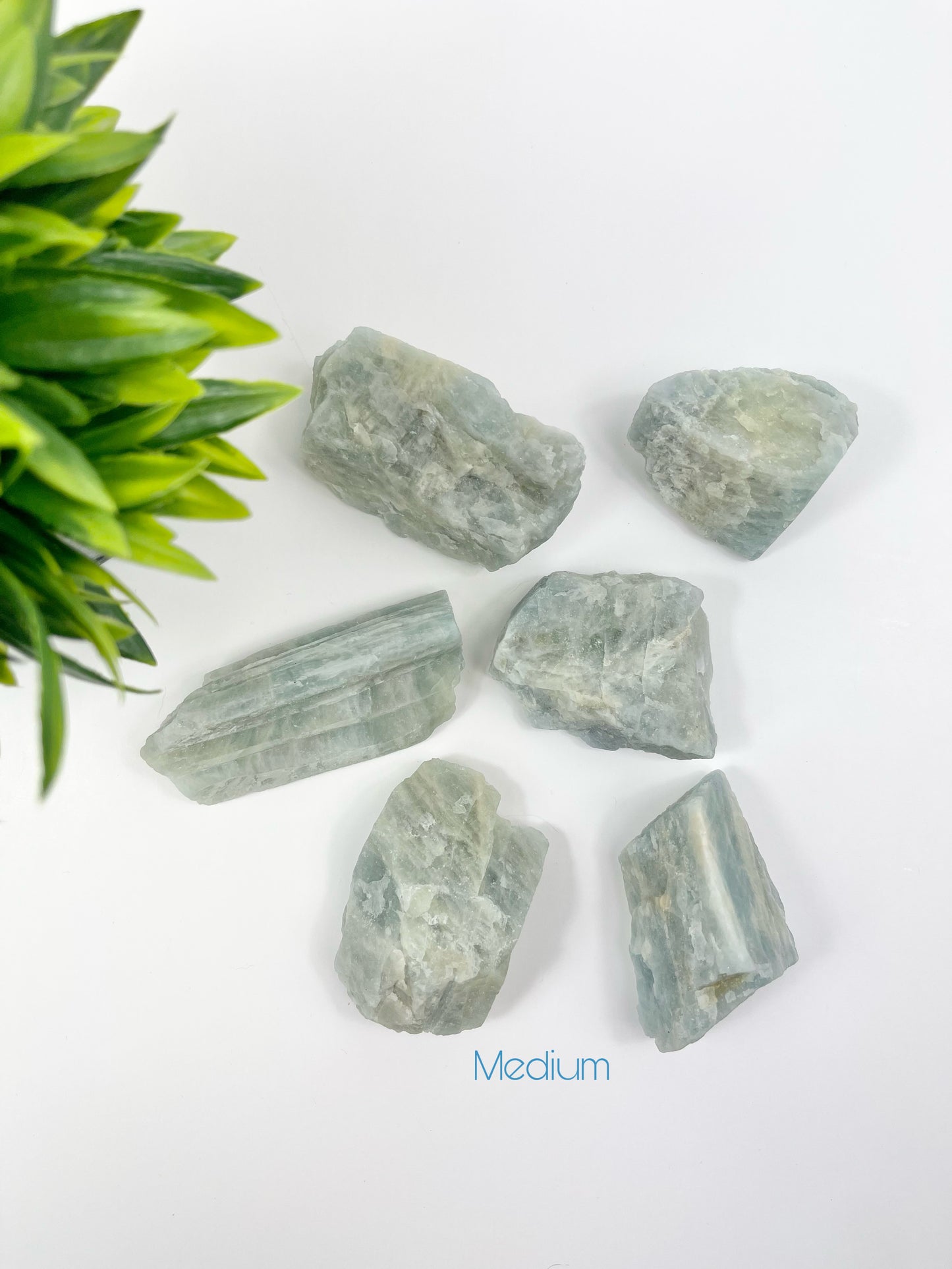 Aquamarine Raw Pieces - Canadian Crystal Queens