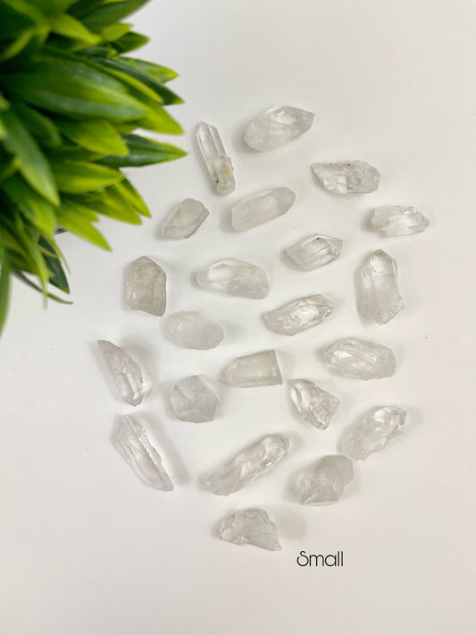 Small Clear Quartz Raw Points
