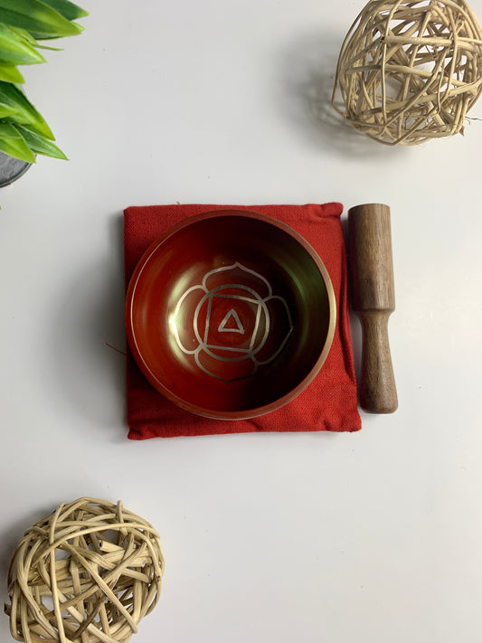 Root Chakra Singing Bowl Set