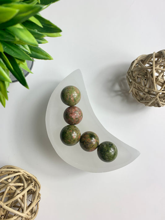 Unakite Marbles
