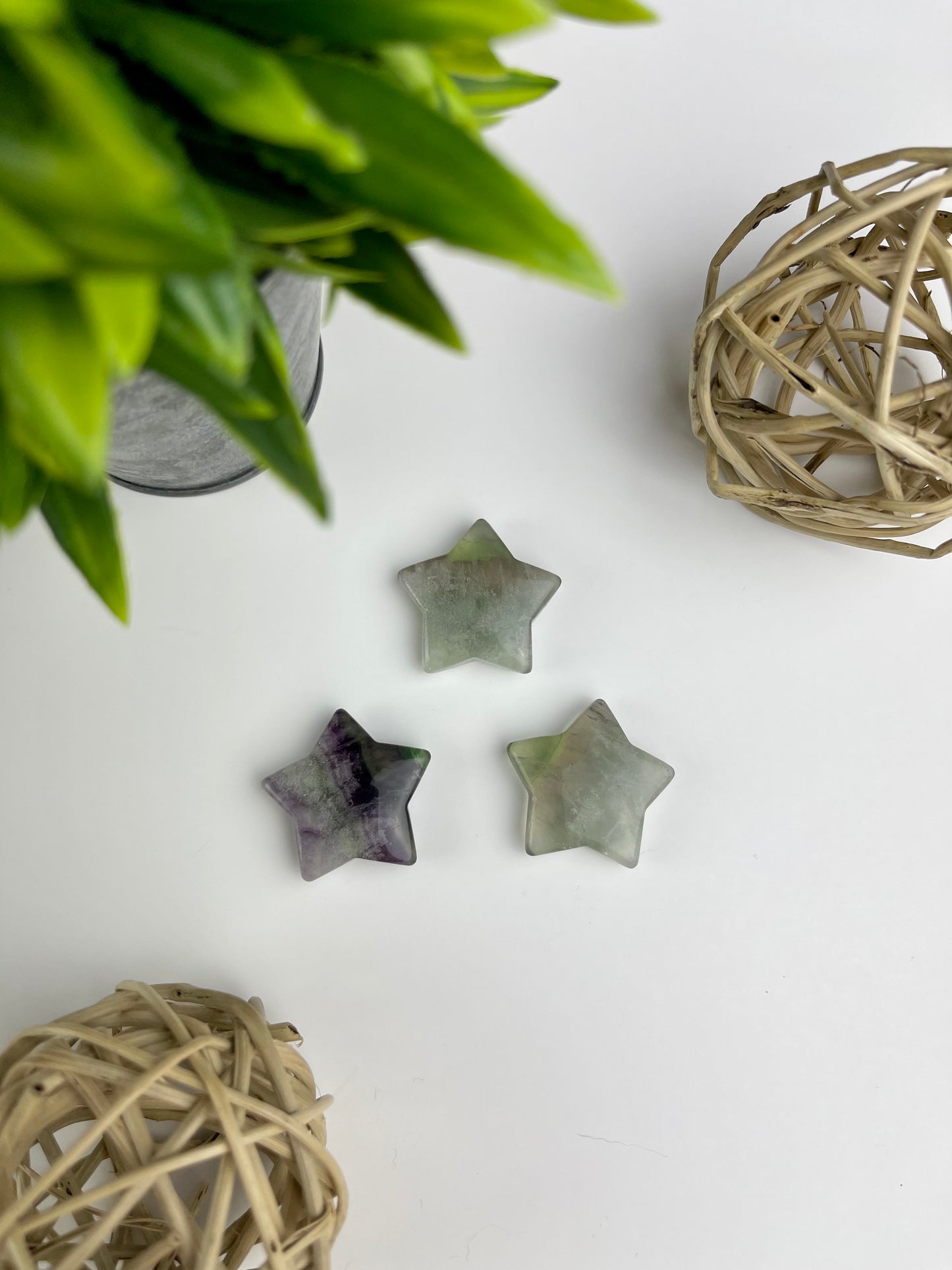 Fluorite Crystal Stars
