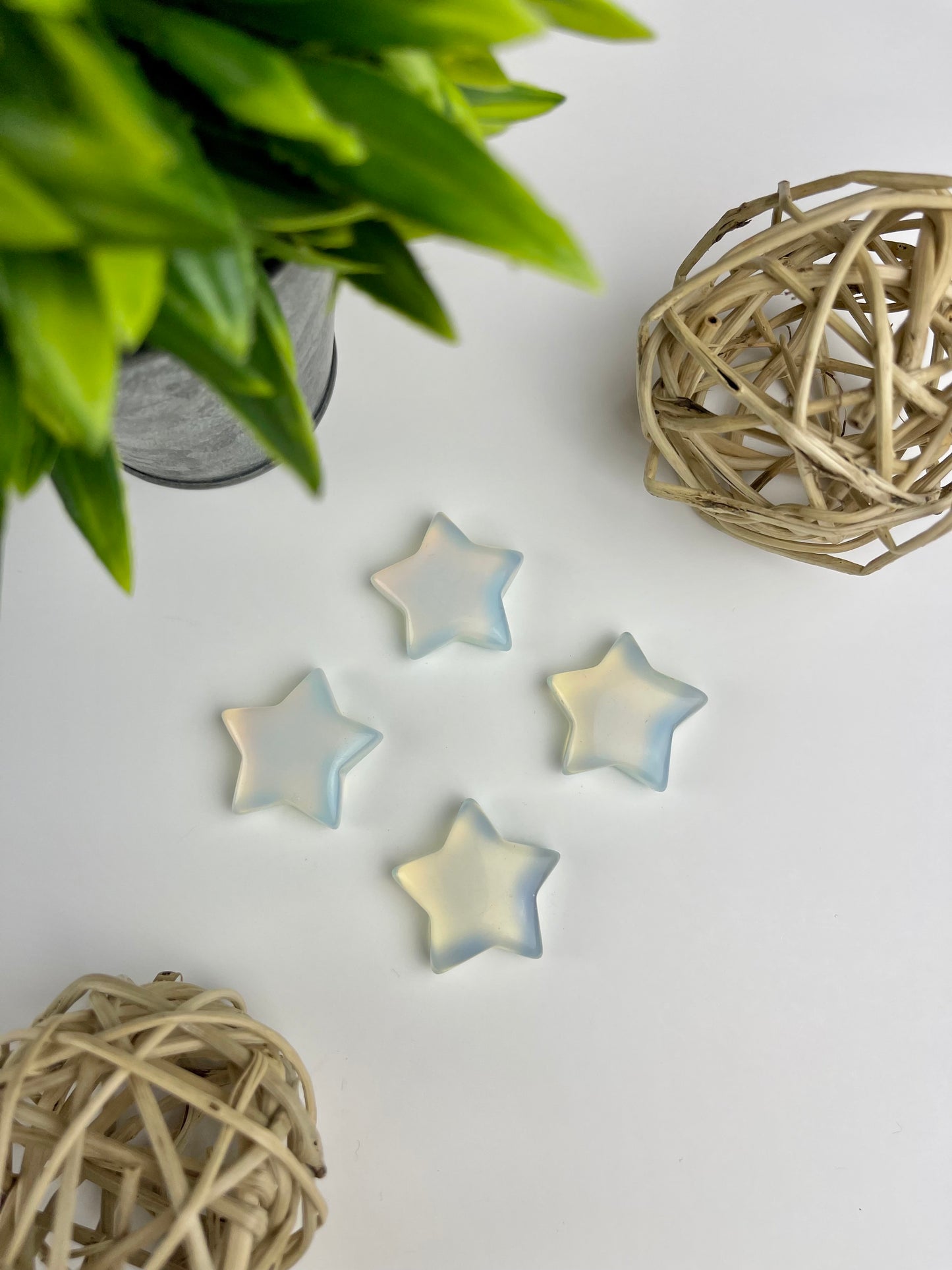 Opalite Crystal Stars