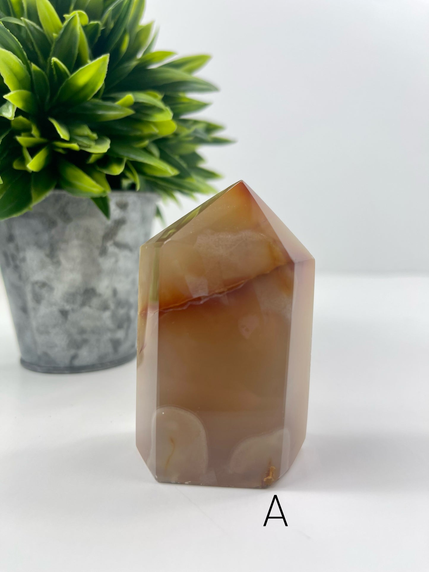 Agate Druzy Tower A