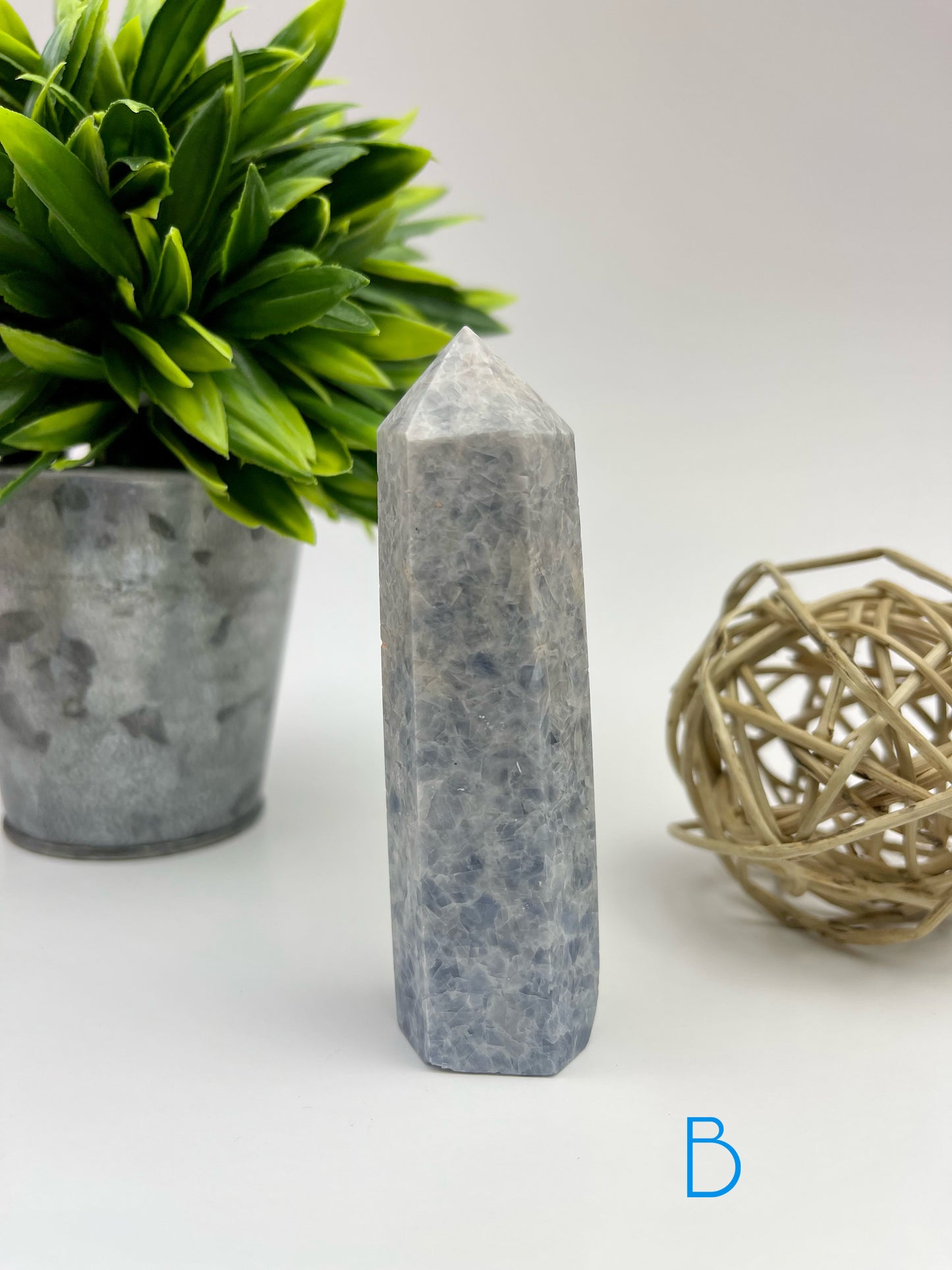 Blue Calcite Tower B