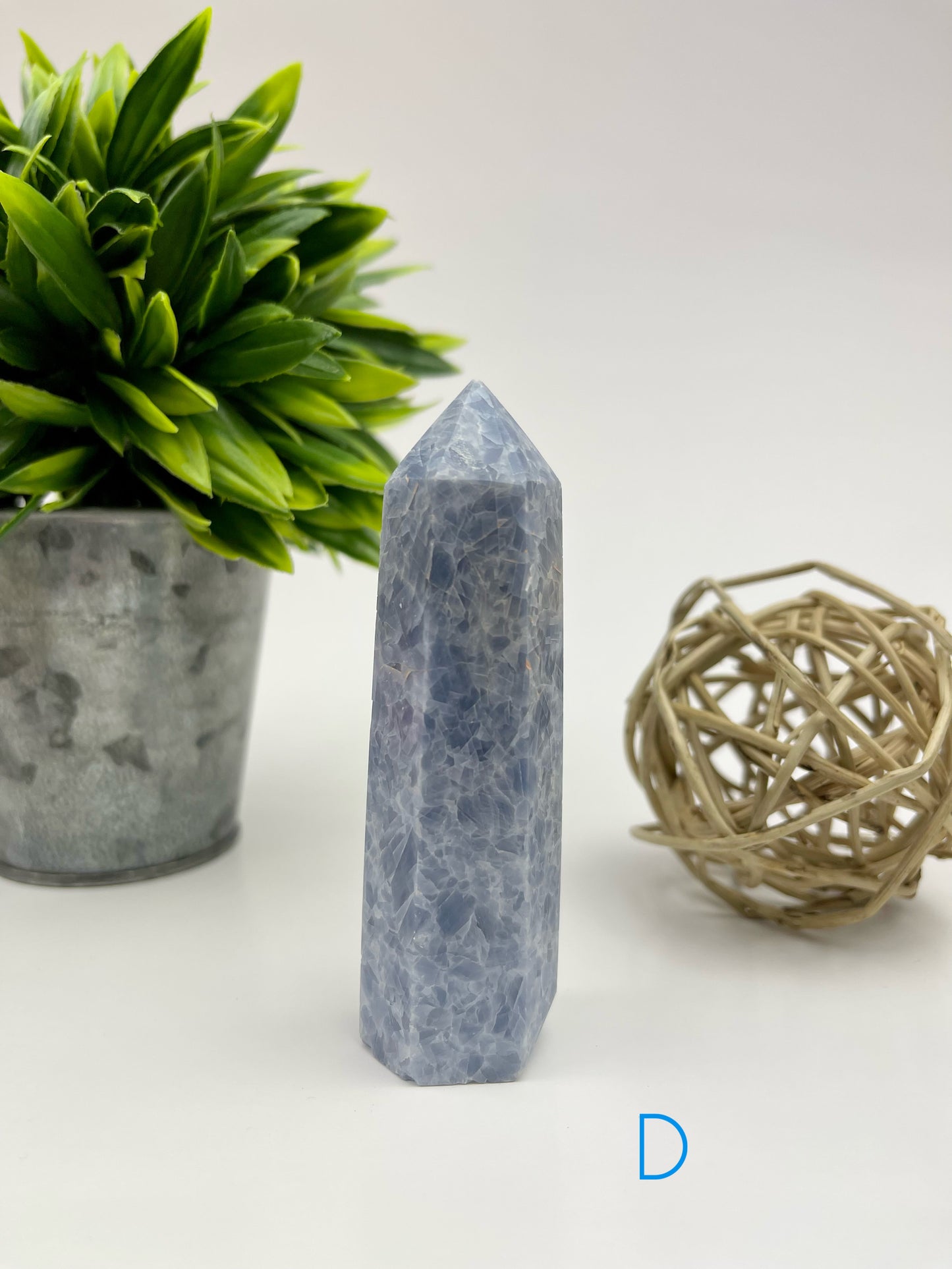 Blue Calcite Tower D
