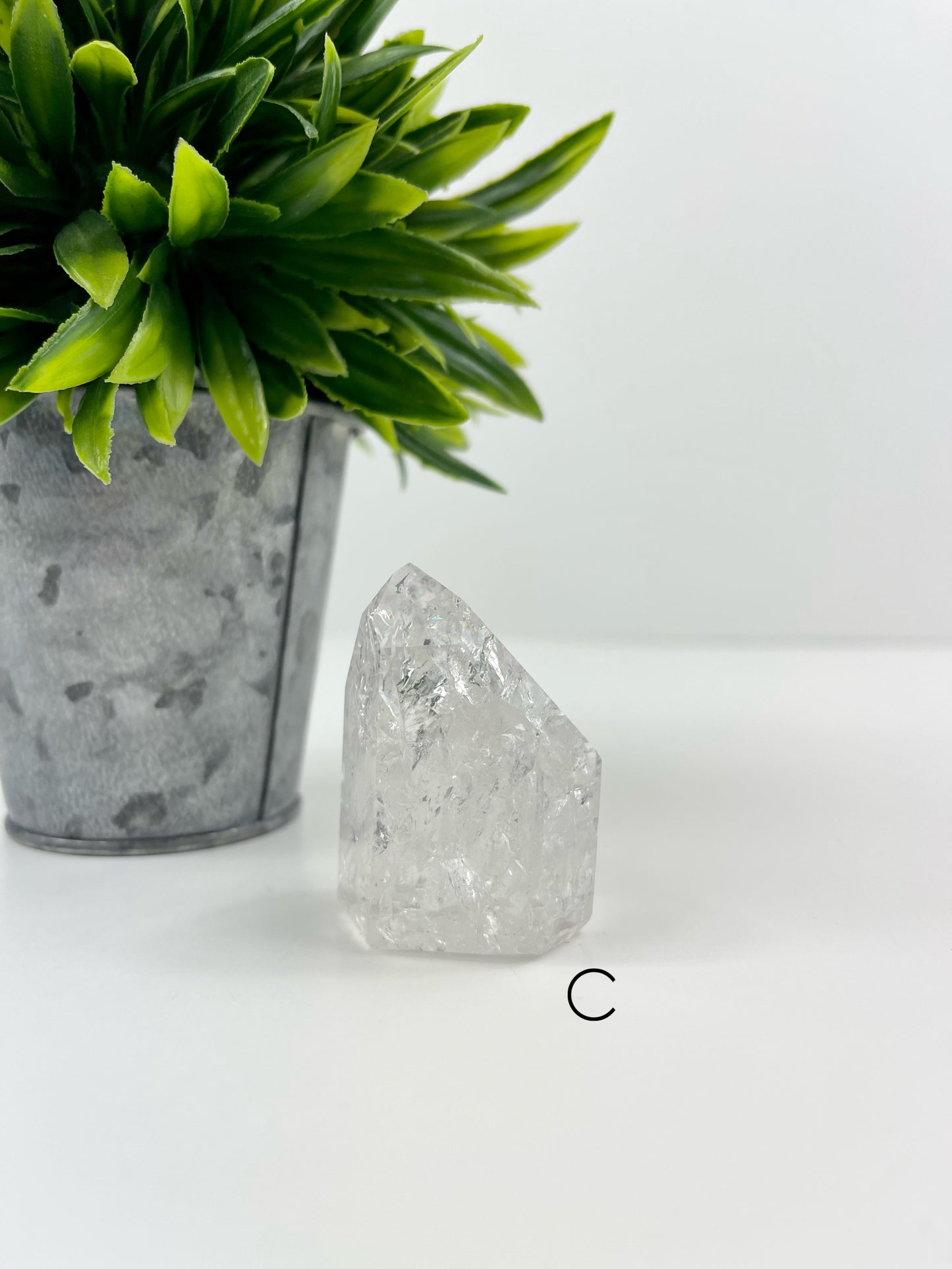 Crackle Quartz Tower C