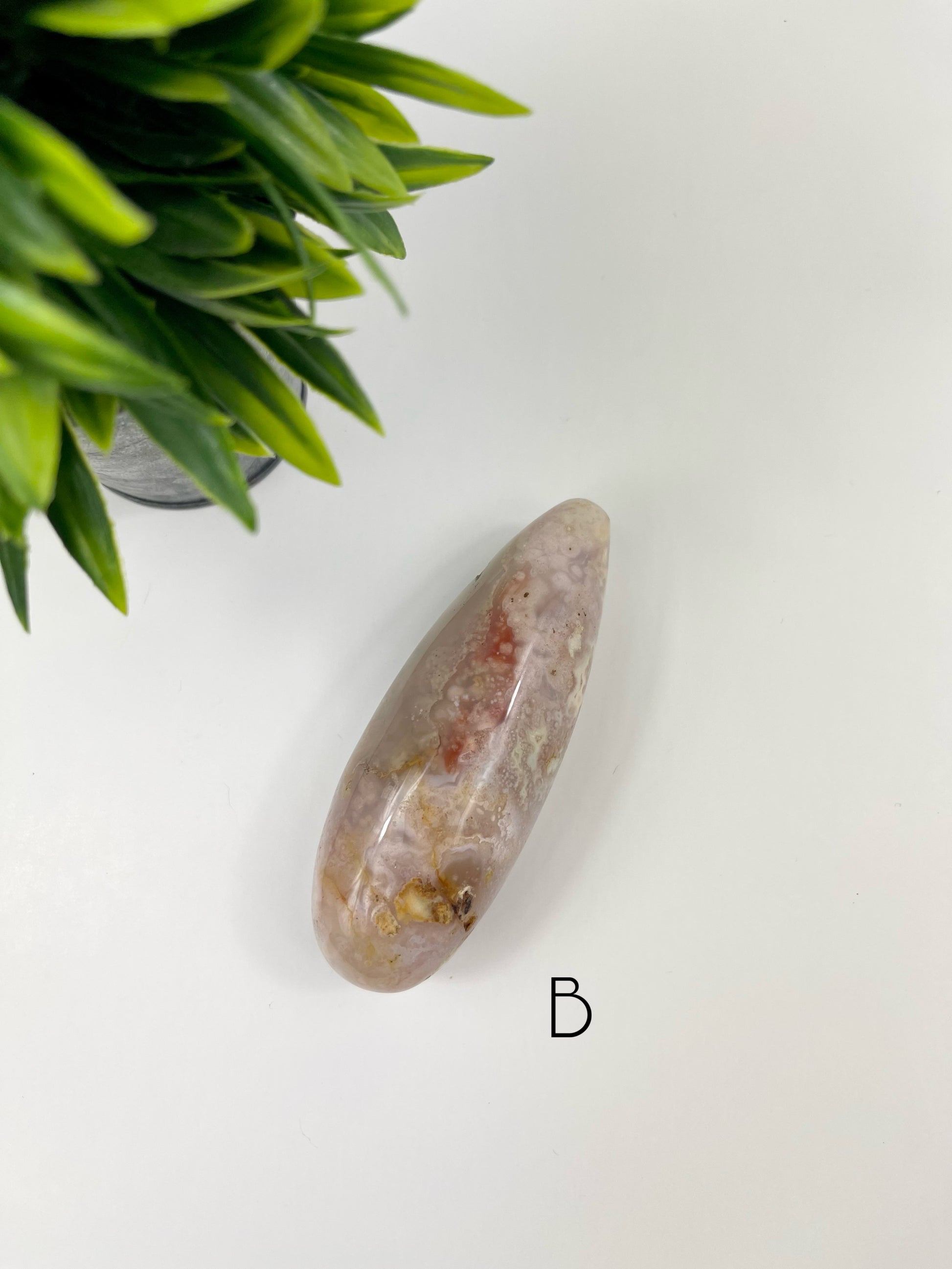 Flower Agate Massage Wand B