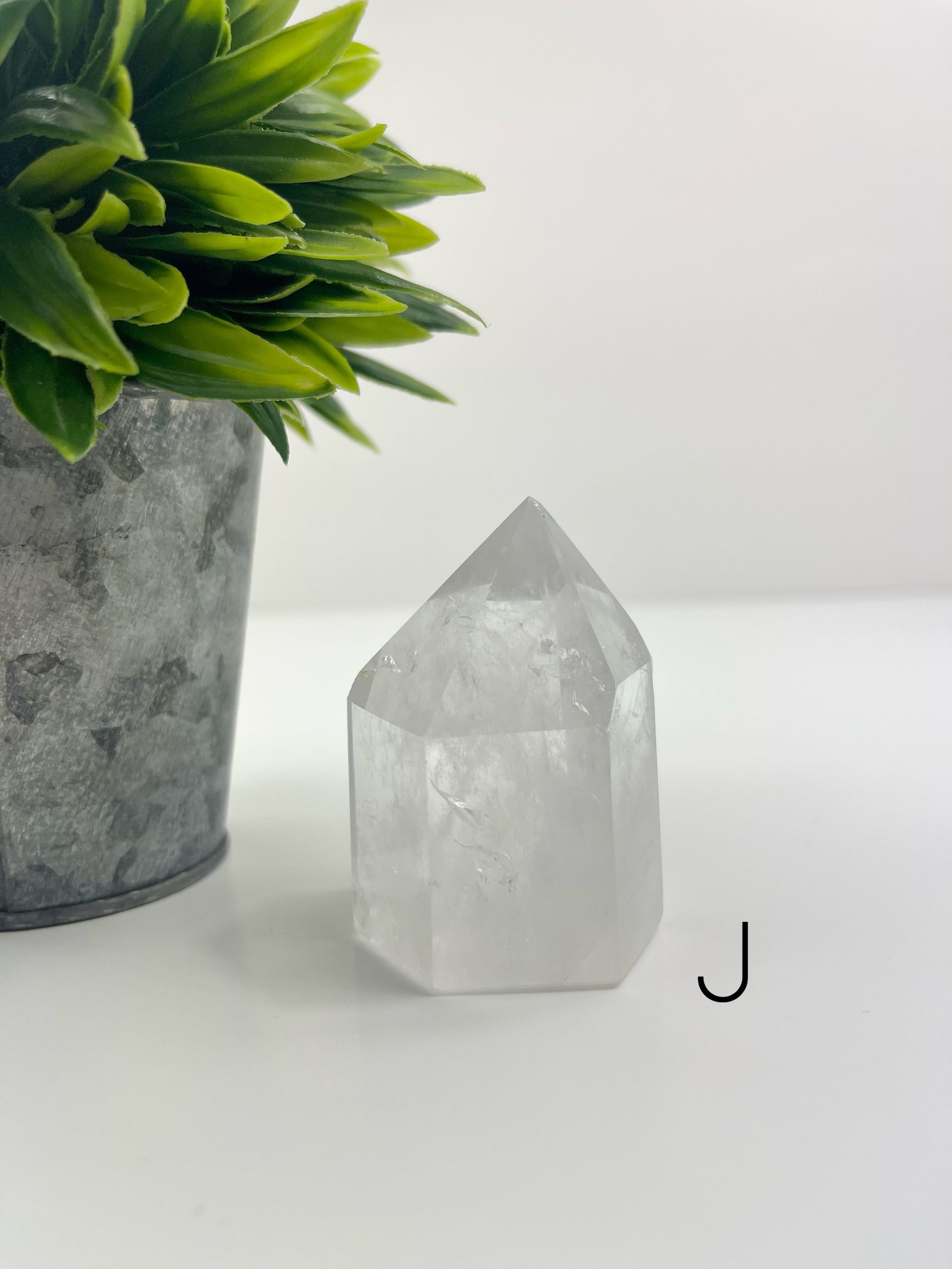 Clear Quartz Tower J