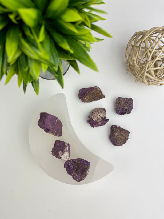 Purpurite Raw Pieces - Canadian Crystal Queens