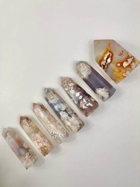 Flower Agate Towers Group Picture