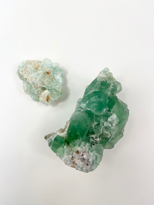 Green Fluorite Raw Specimens