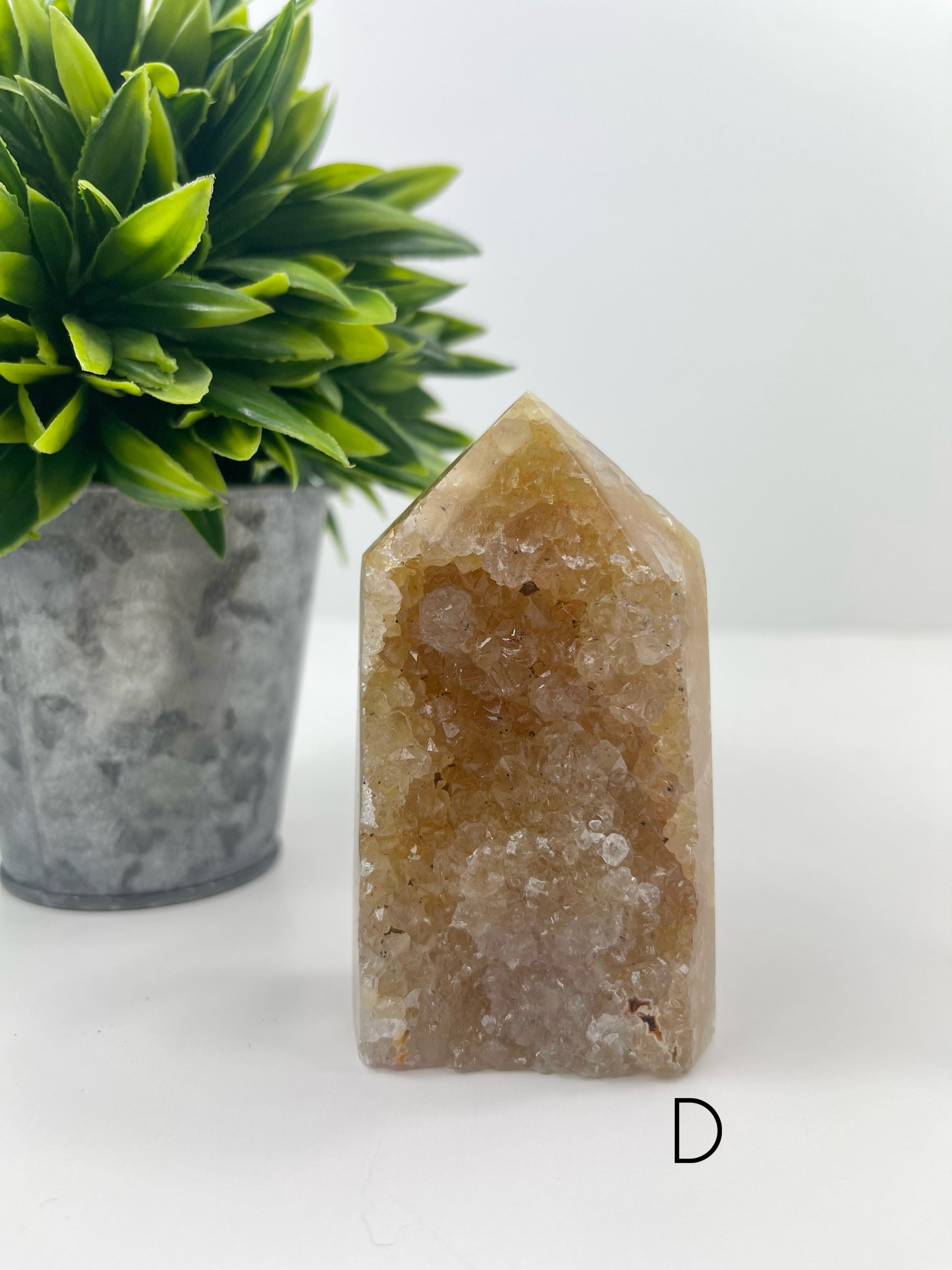 Agate Druzy Tower D