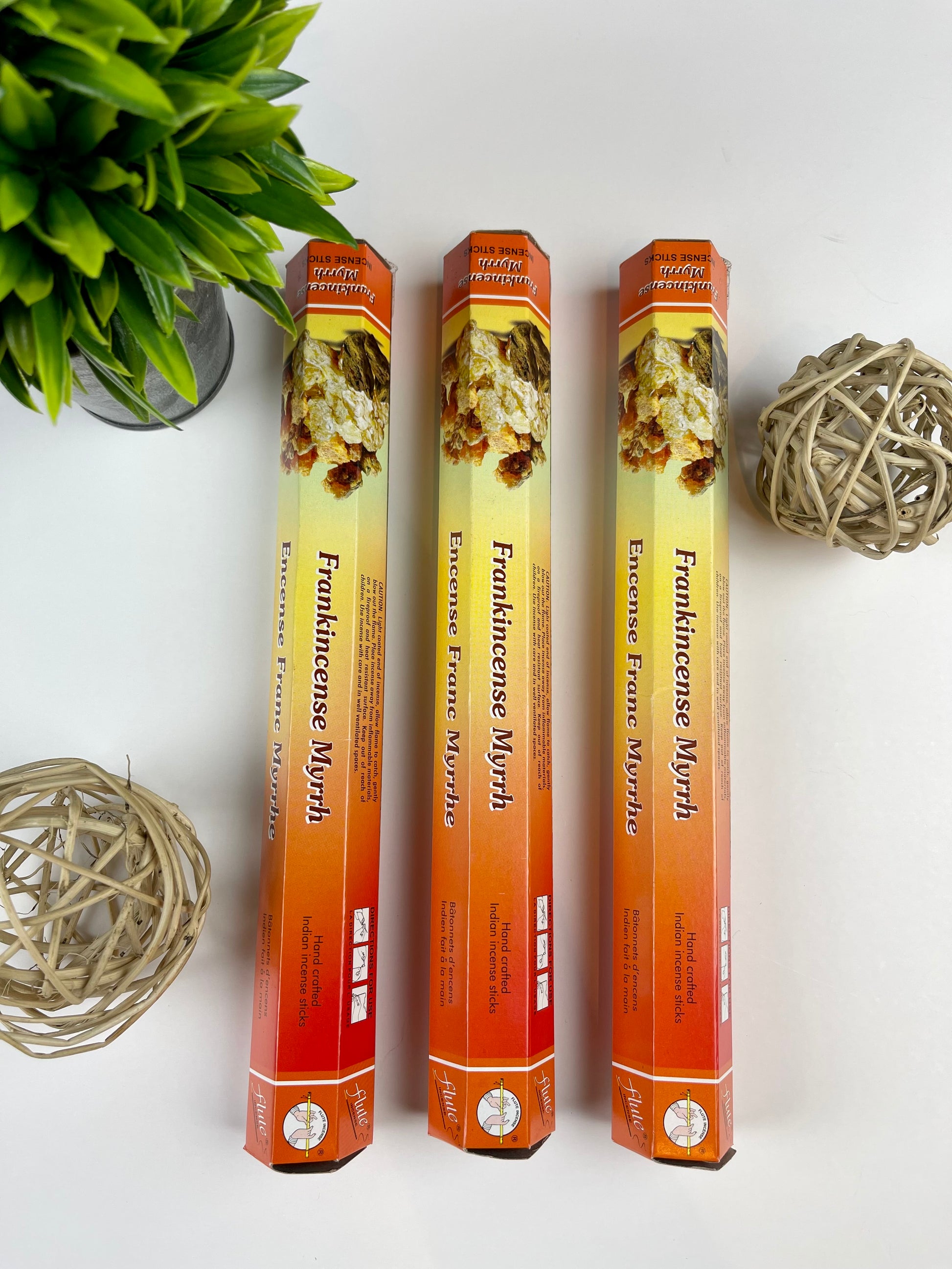Frankincense-Myrrh Incense Sticks