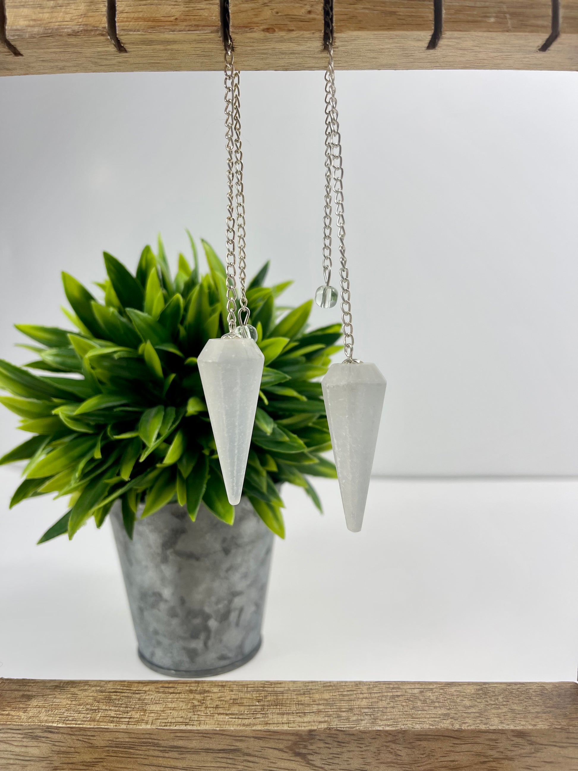 Selenite Pendulums