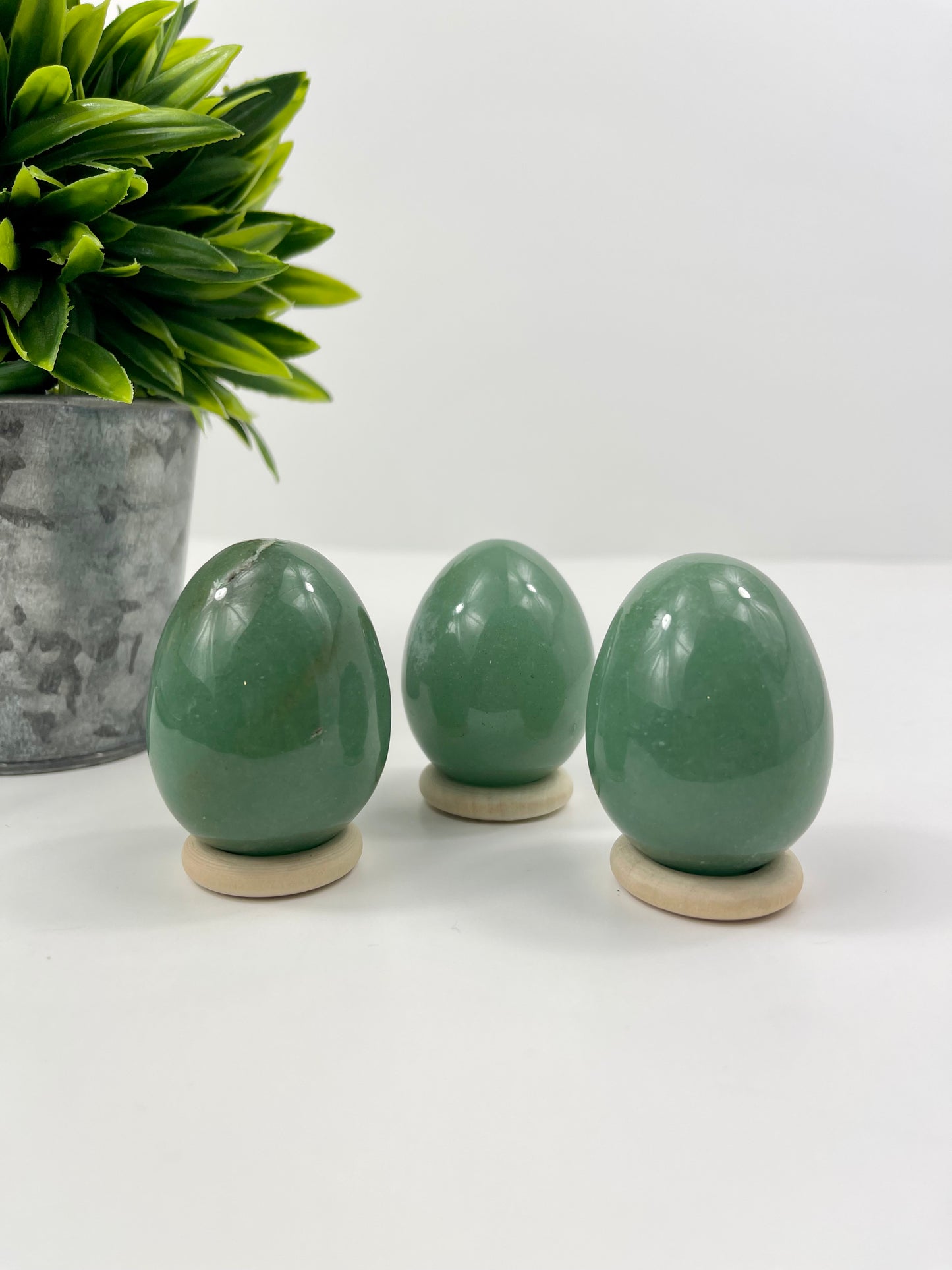 Green Aventurine Eggs