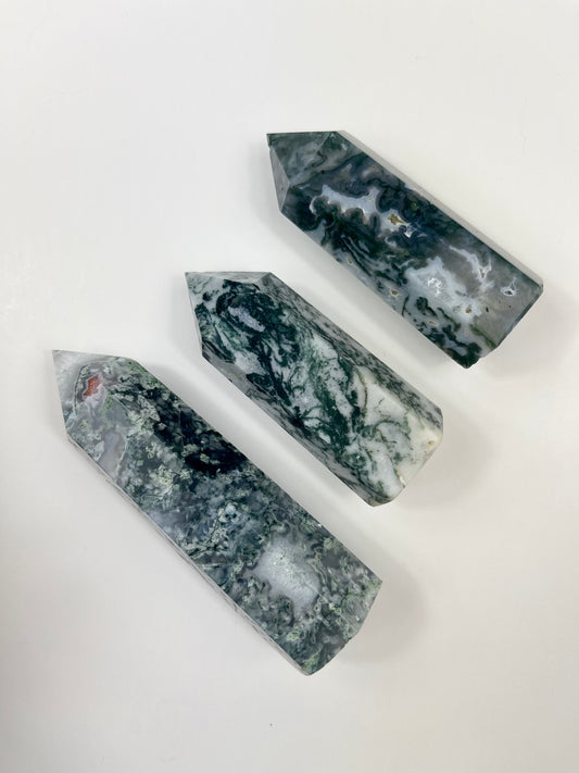 Moss Agate Towers Group Picture
