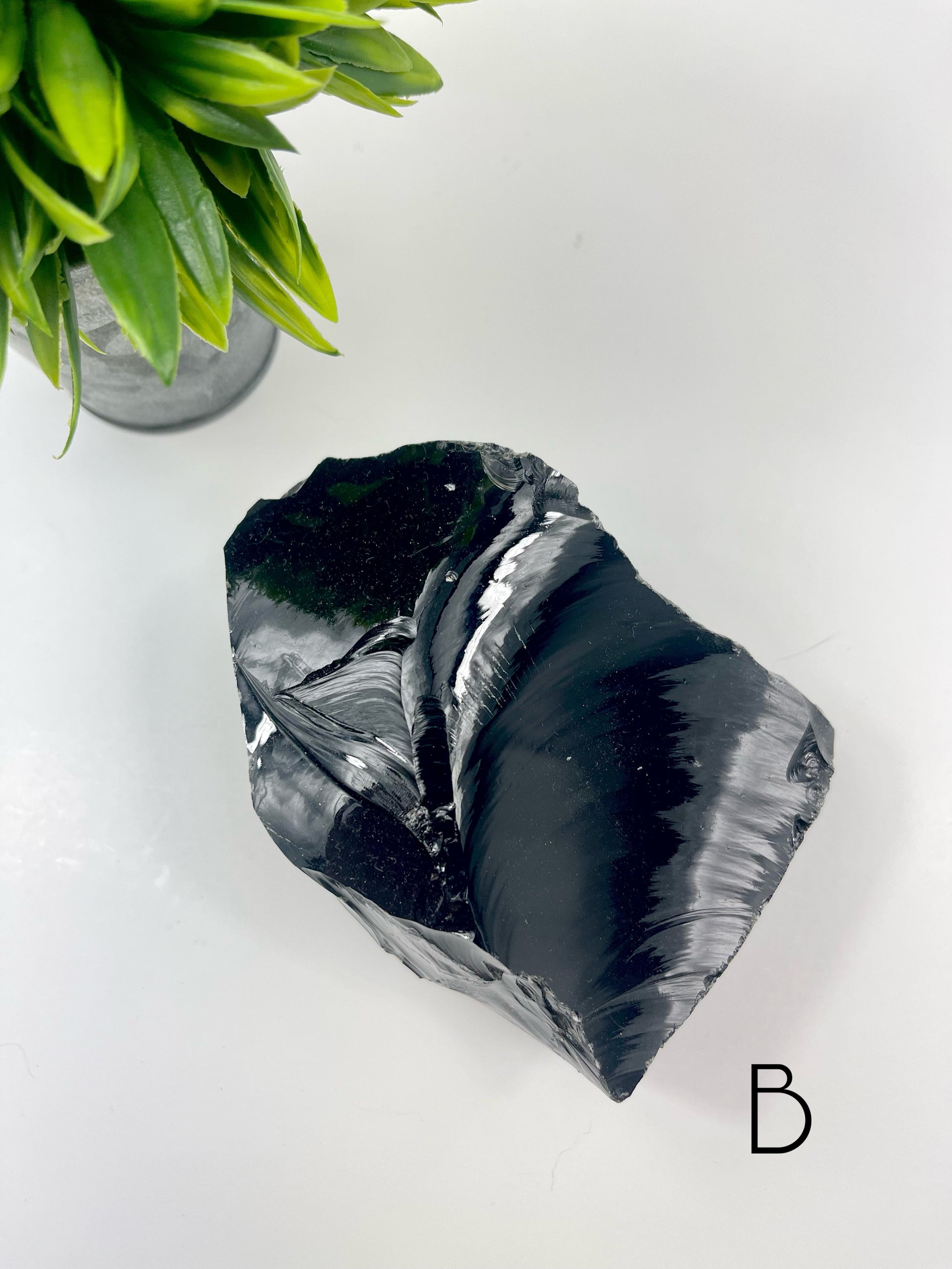 Black Obsidian Raw Specimen B