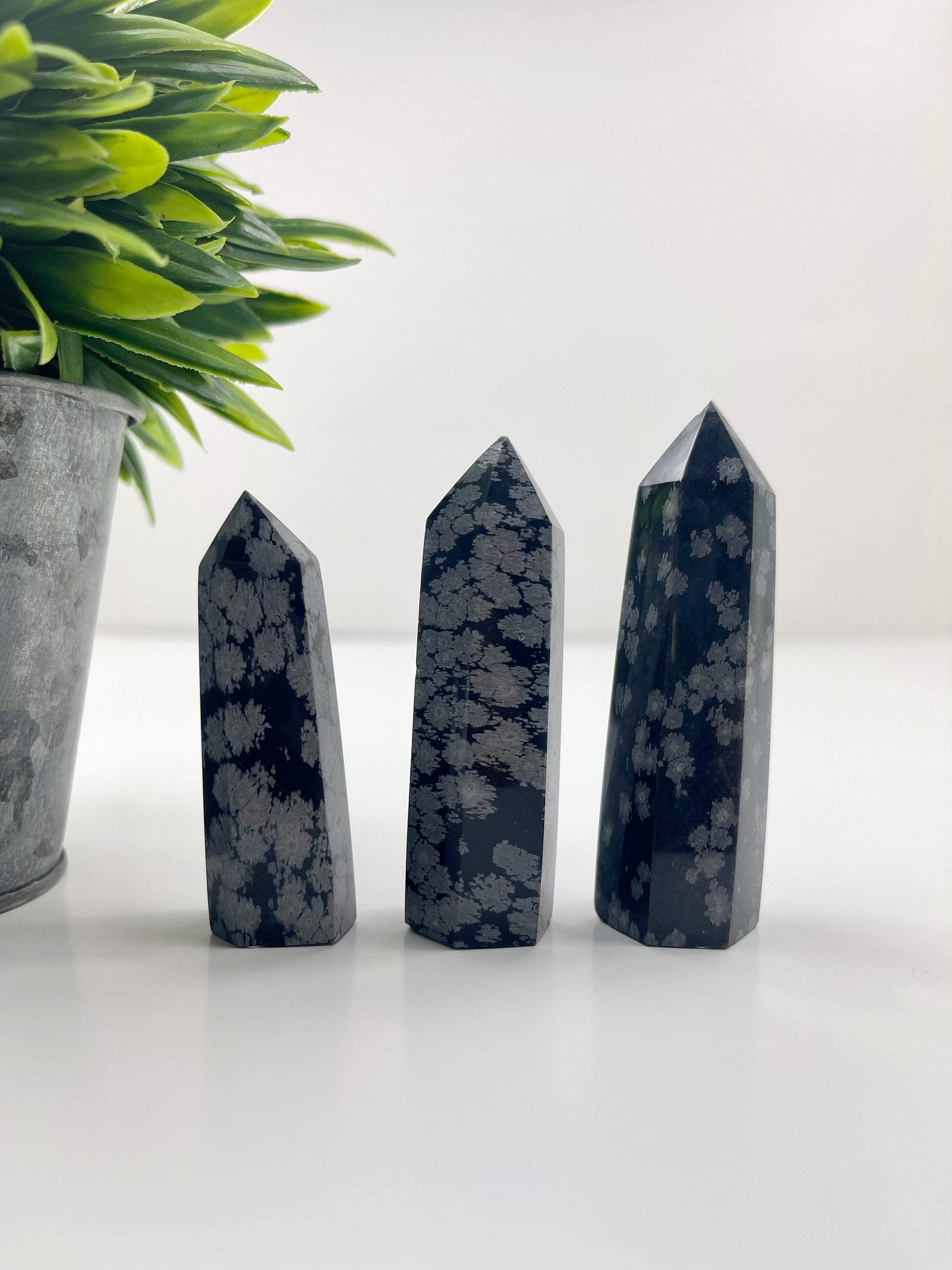 Snowflake Obsidian Towers