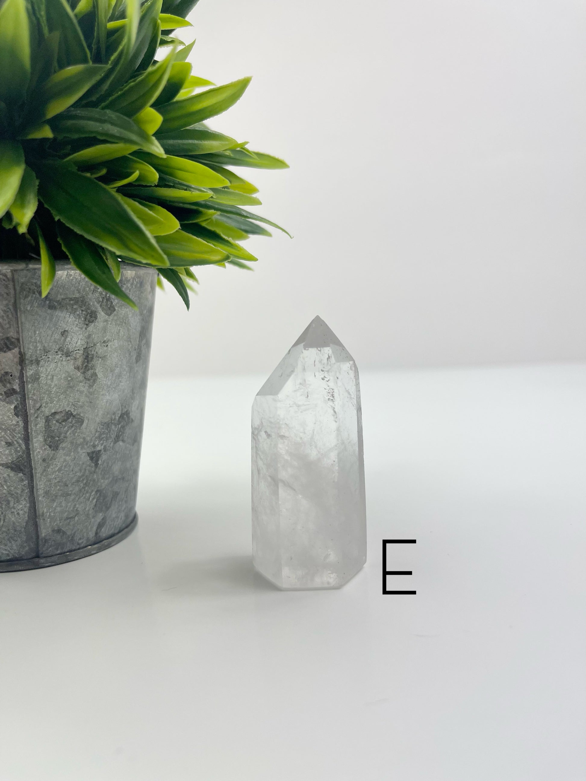 Clear Quartz Tower E