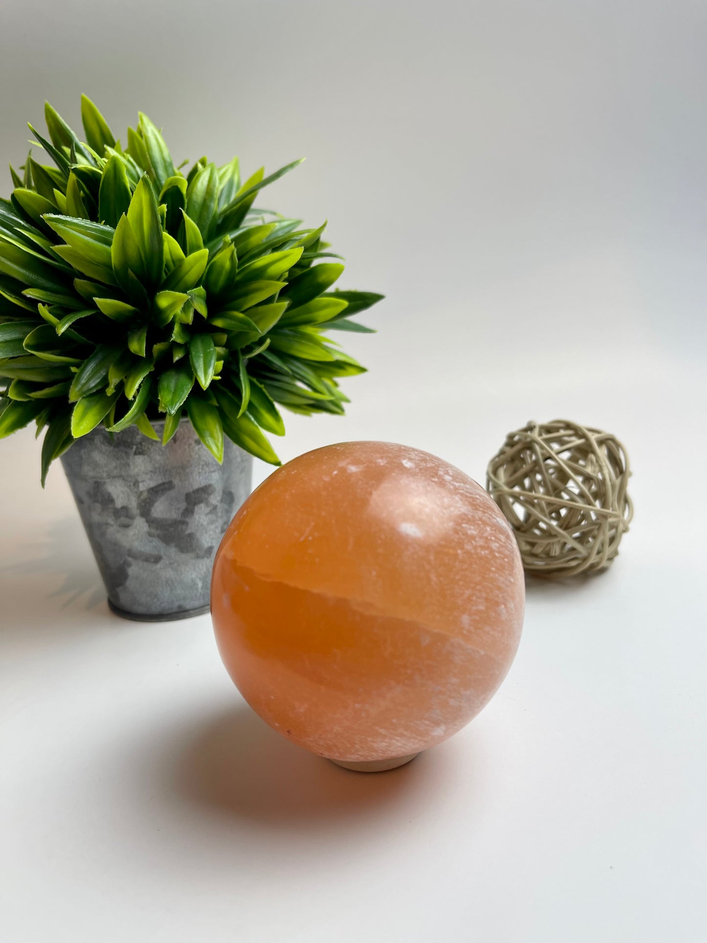 Orange Selenite Spheres