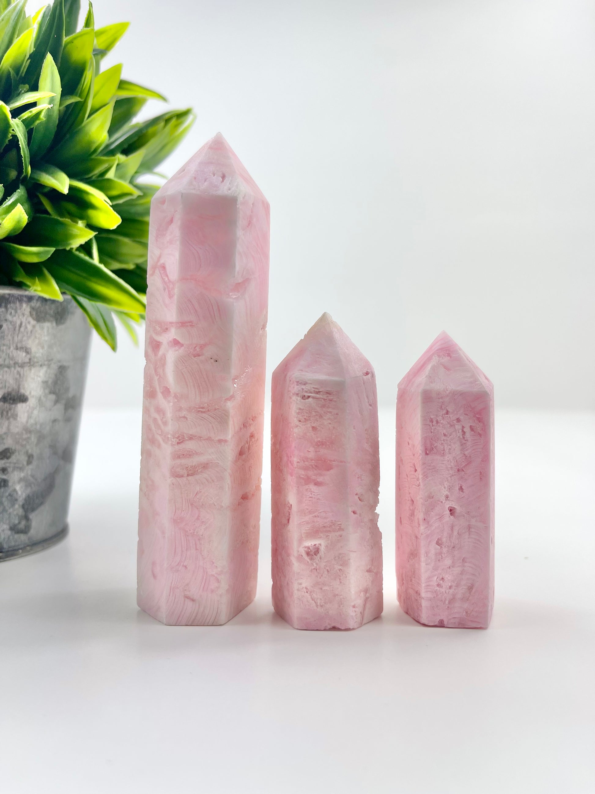 Pink Aragonite Towers