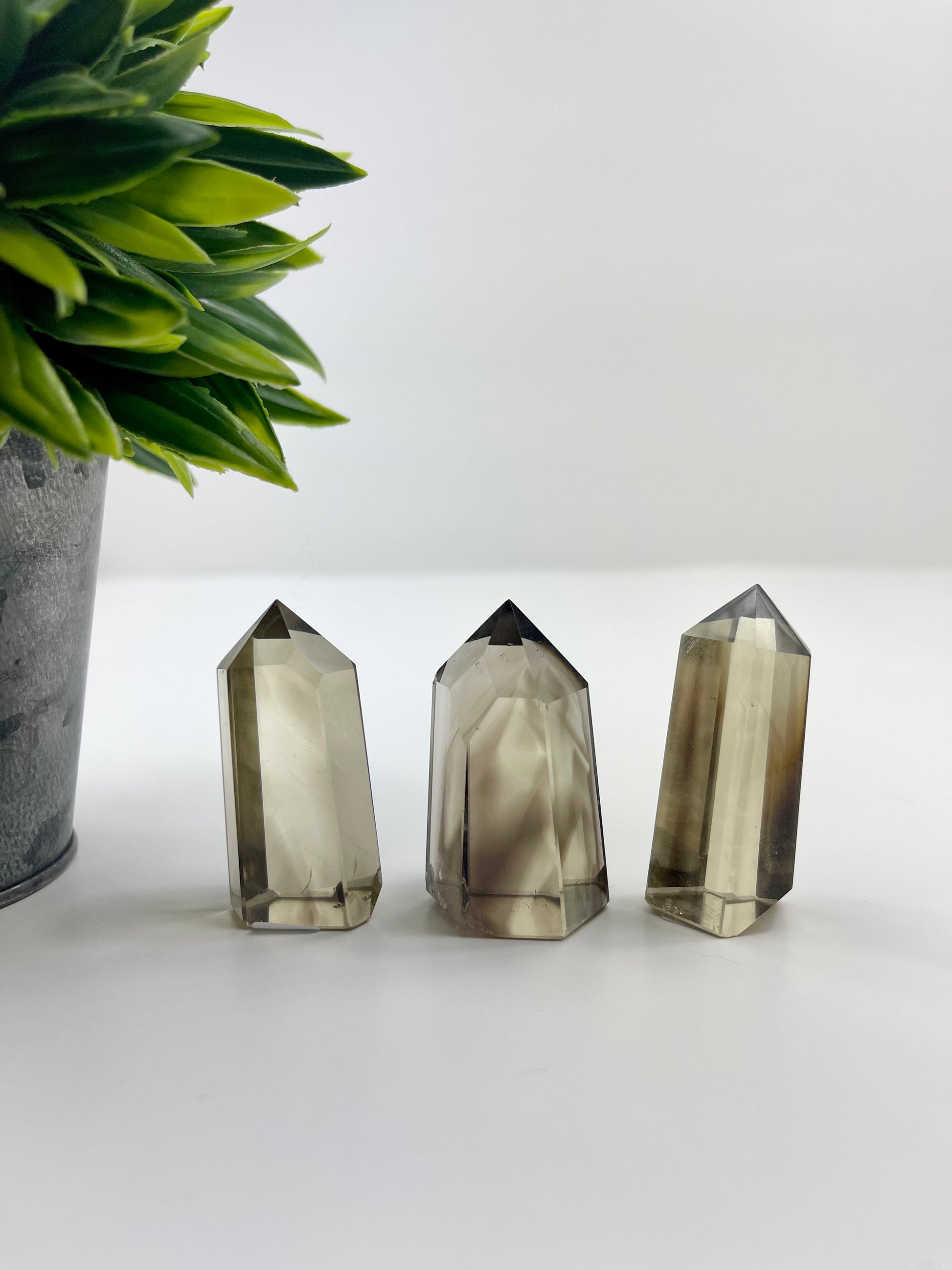 Smokey Quartz Towers