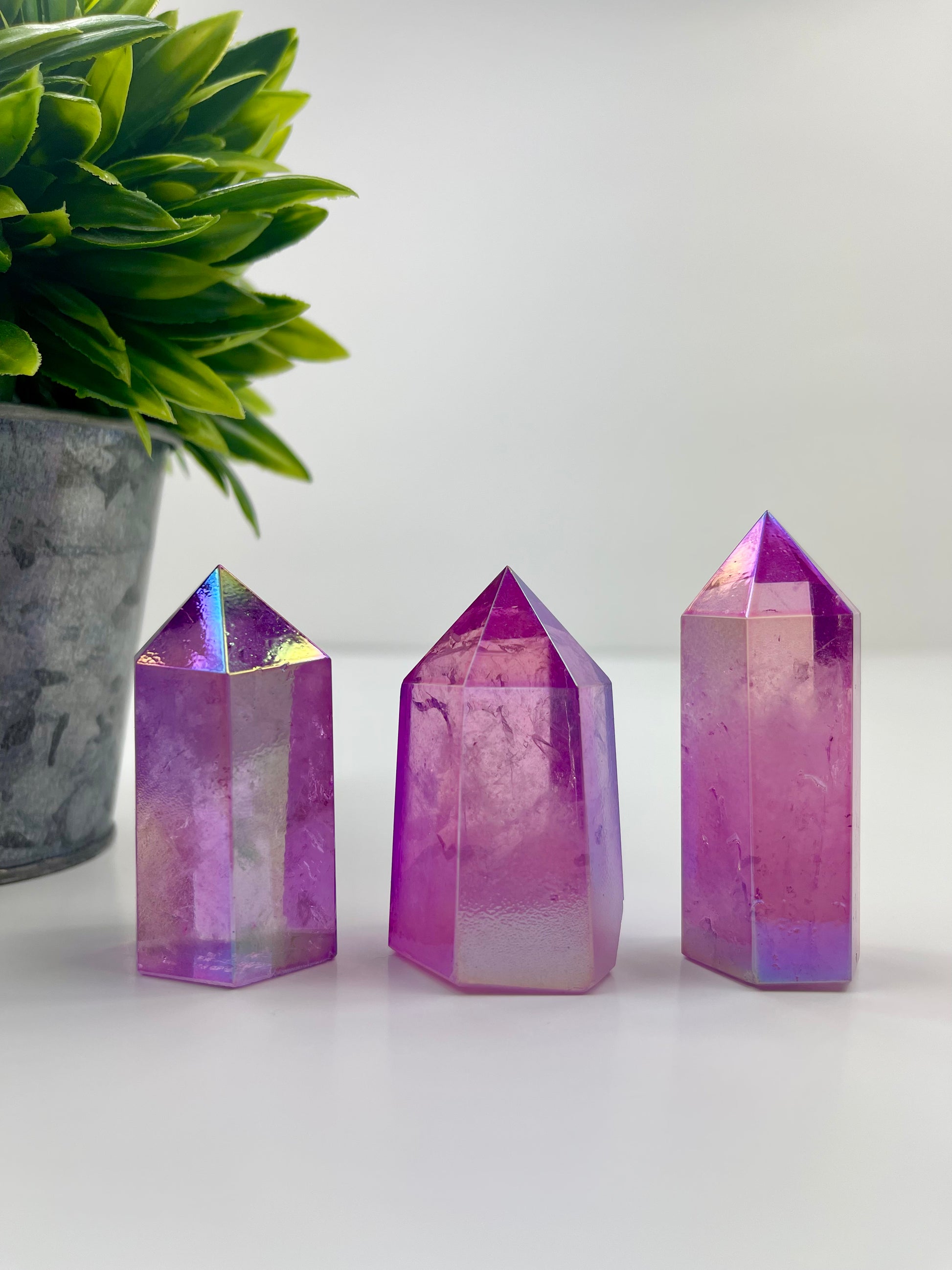 Tanzine Aura Quartz Towers