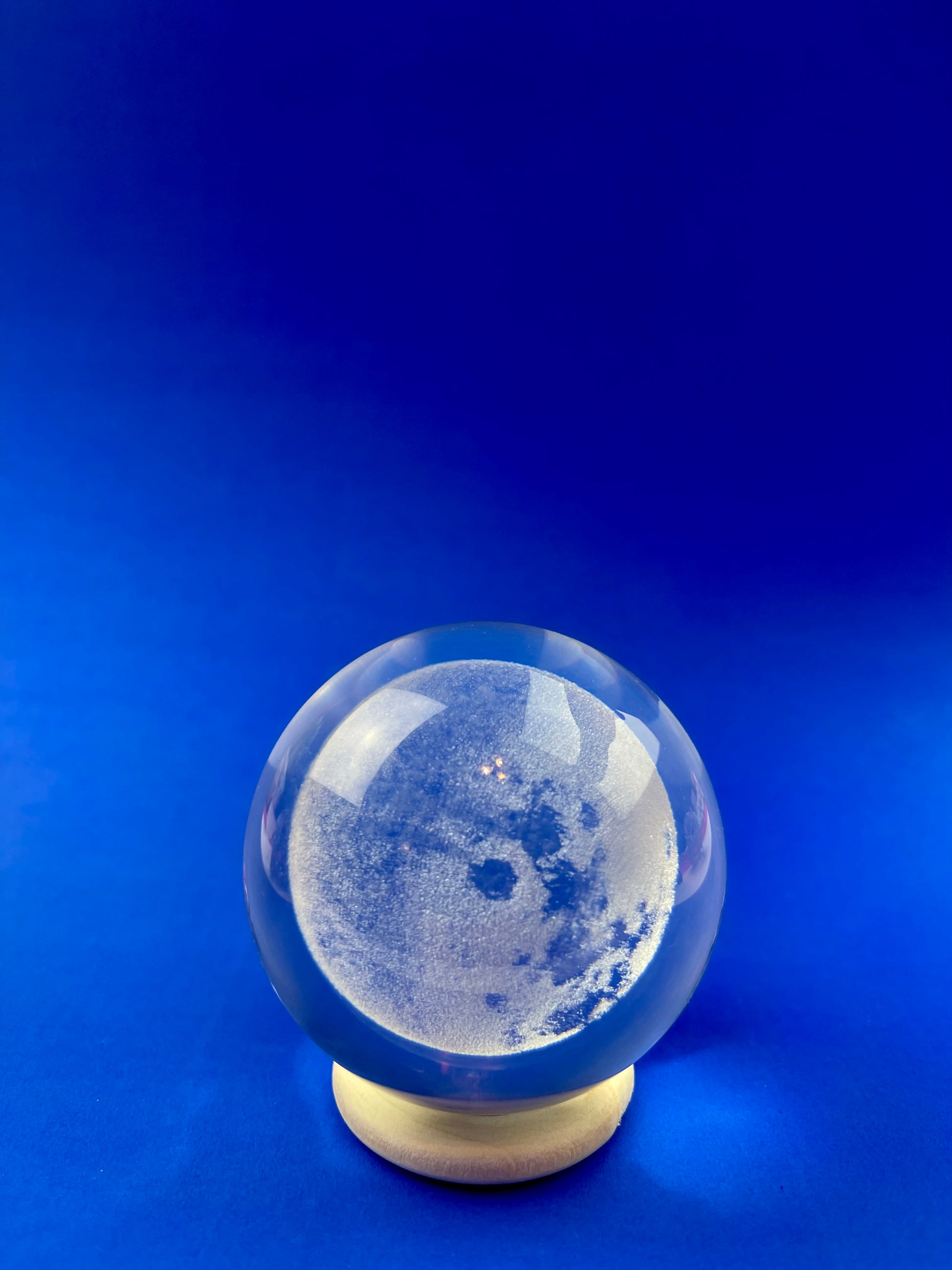 Earth Glass Crystal Ball