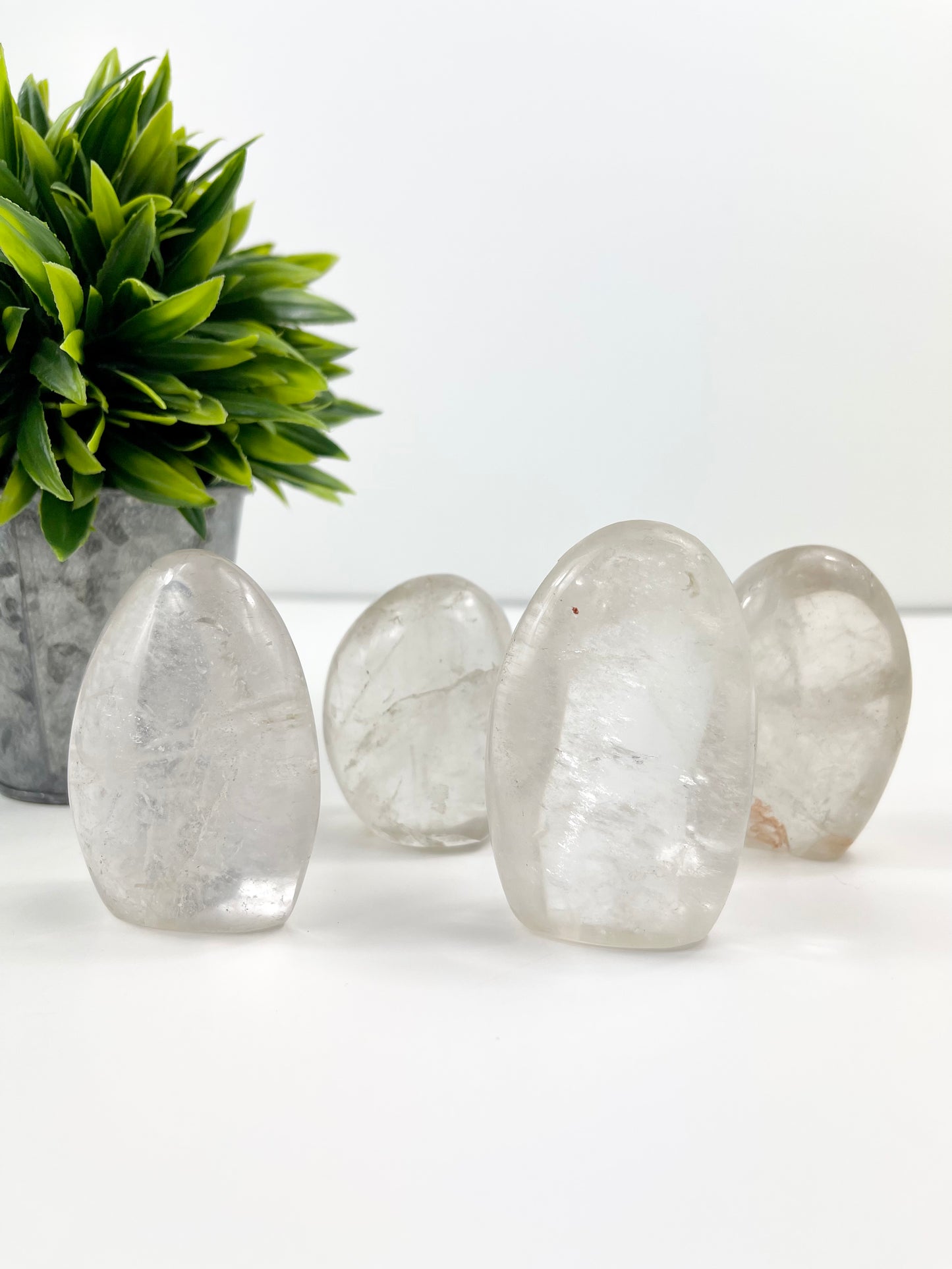 Clear Quartz Polished Freeforms