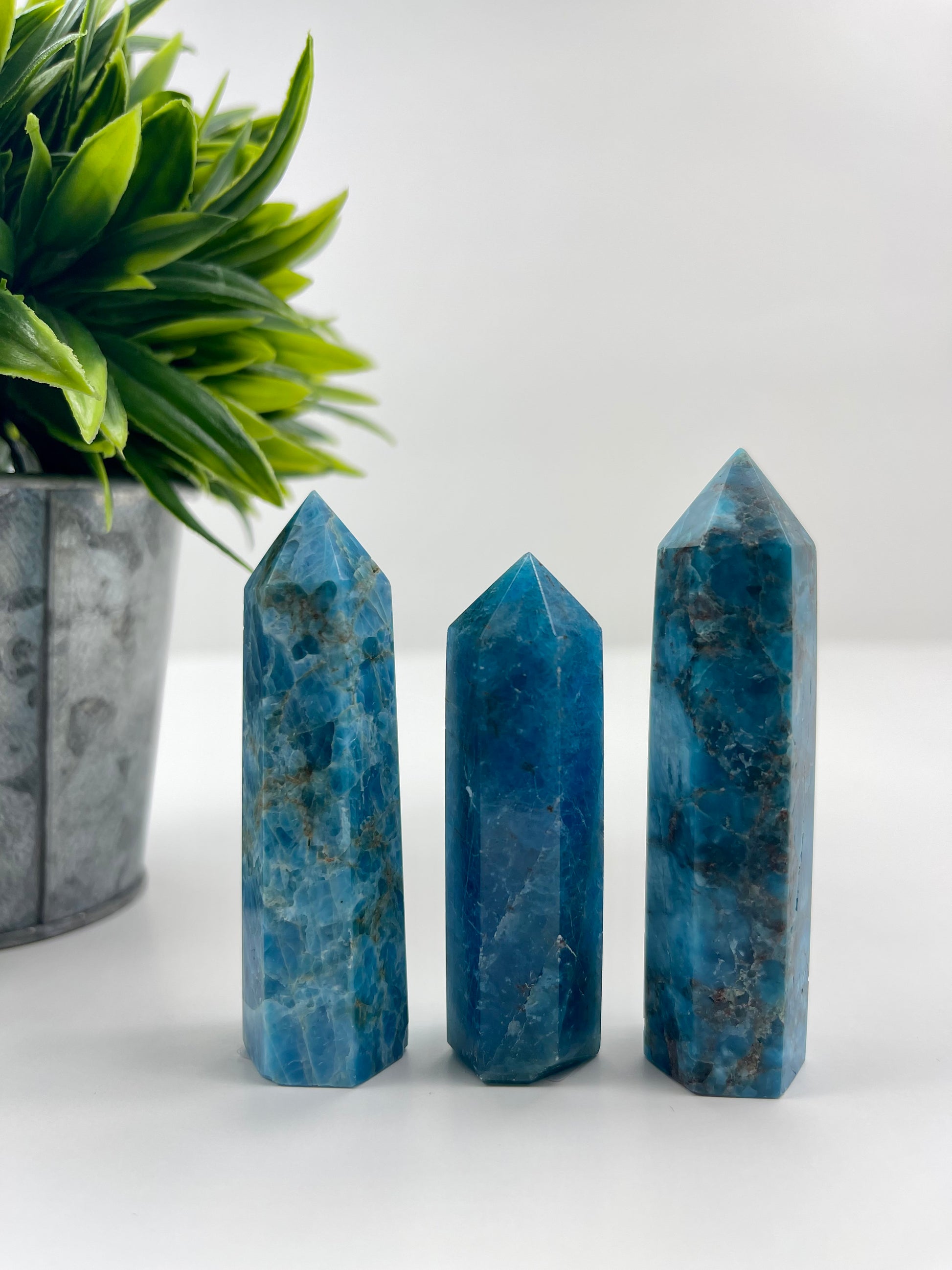 Blue Apatite Towers