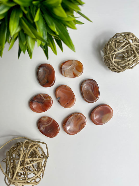 Carnelian Worry Stones