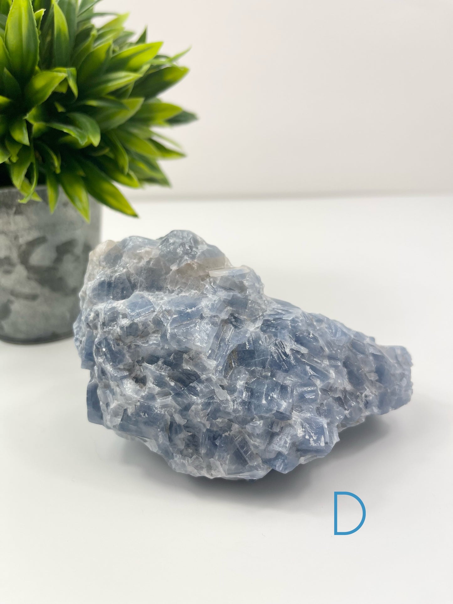 Blue Calcite Raw Specimen D
