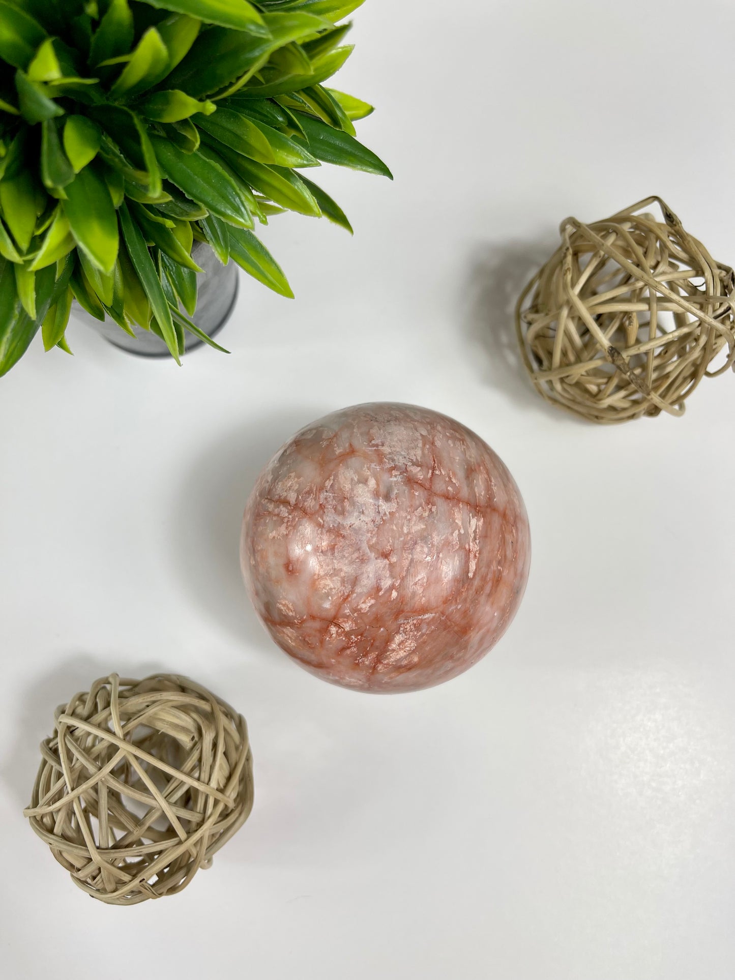 Pink Calcite Spheres